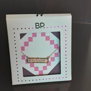 Babygirl 14K Gold Plated Pendant Necklace